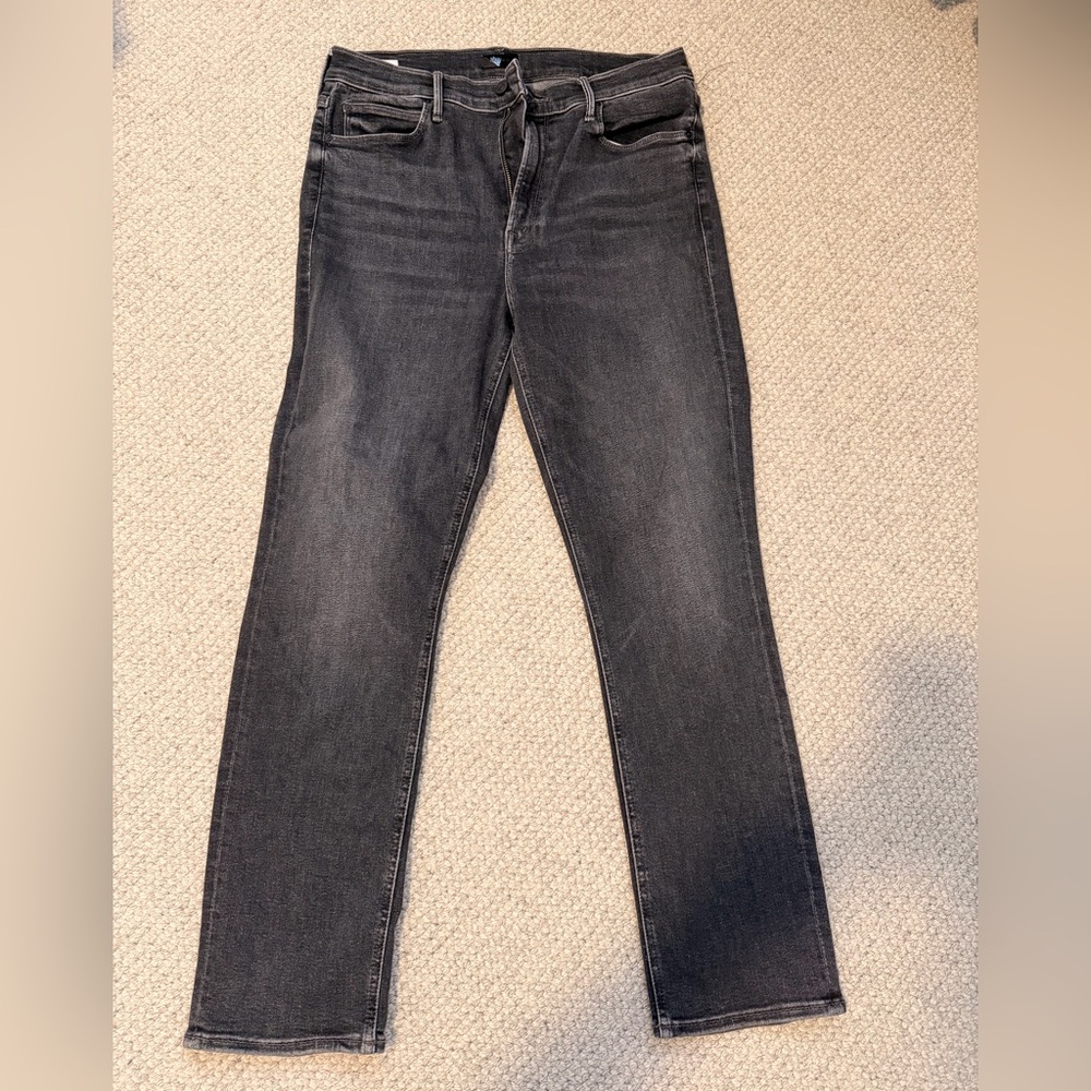 MOTHER Sz 33 Grey Denim